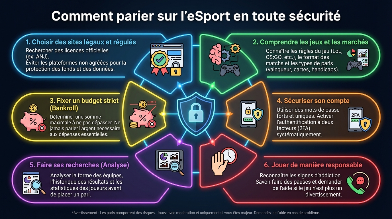 Conseils pour parier en toute sécurité