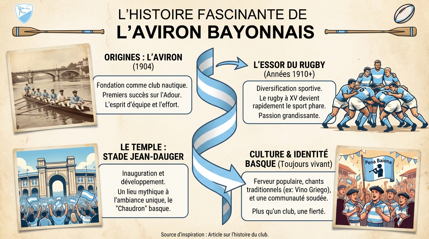 Découvrez l'aviron bayonnais et son histoire fascinante 1 Les succès de l'équipe