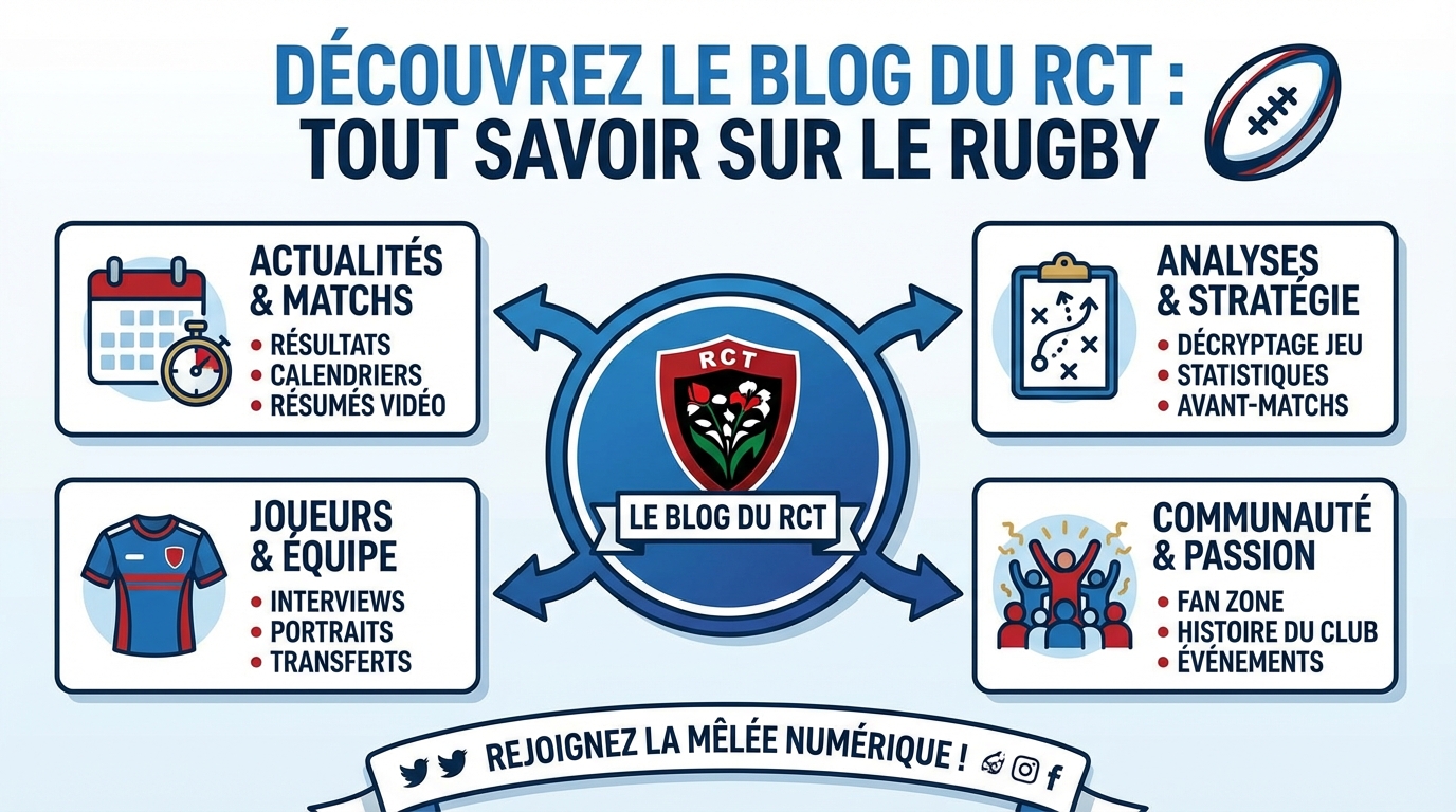 Découvrez le blog du RCT pour tout savoir sur le rugby 1 Analyse des performances