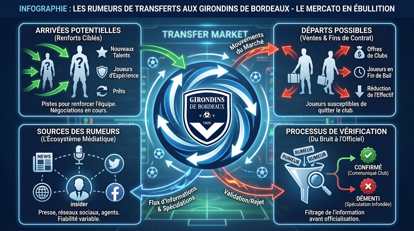 Les rumeurs de transferts aux girondins de bordeaux 1 Les joueurs ciblés