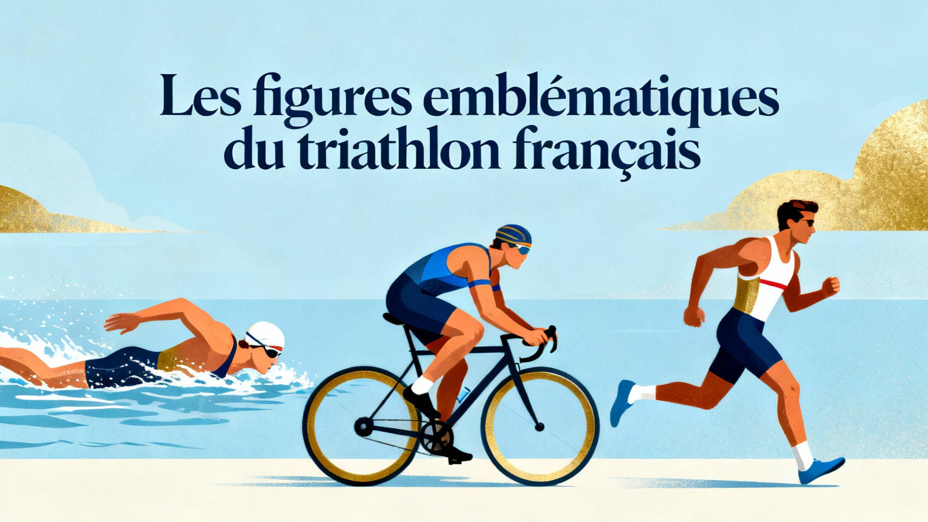 Les figures emblématiques du triathlon français