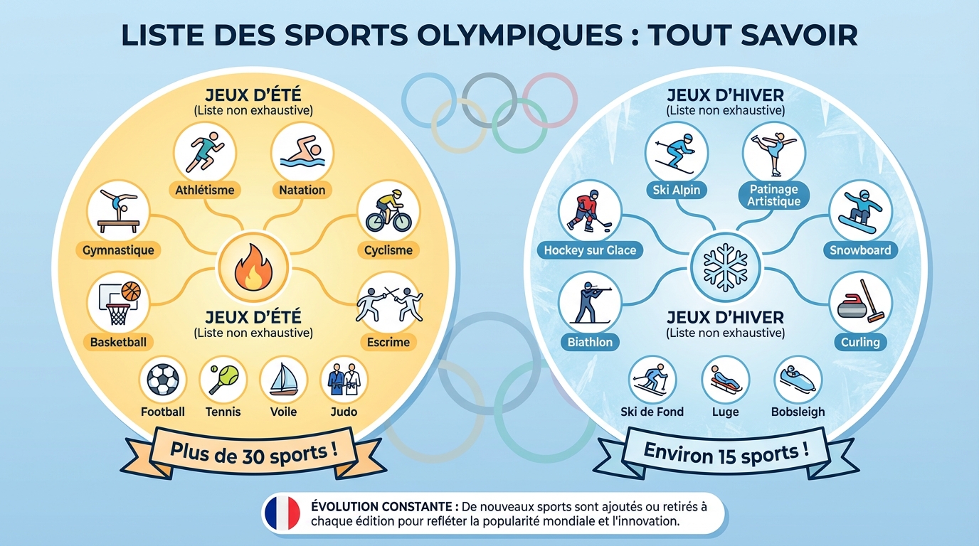 Liste des sports olympiques
