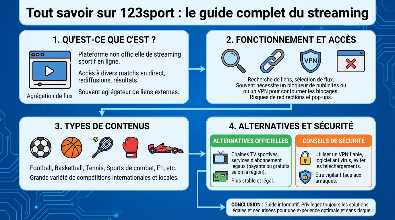 Comment utiliser 123sport ?