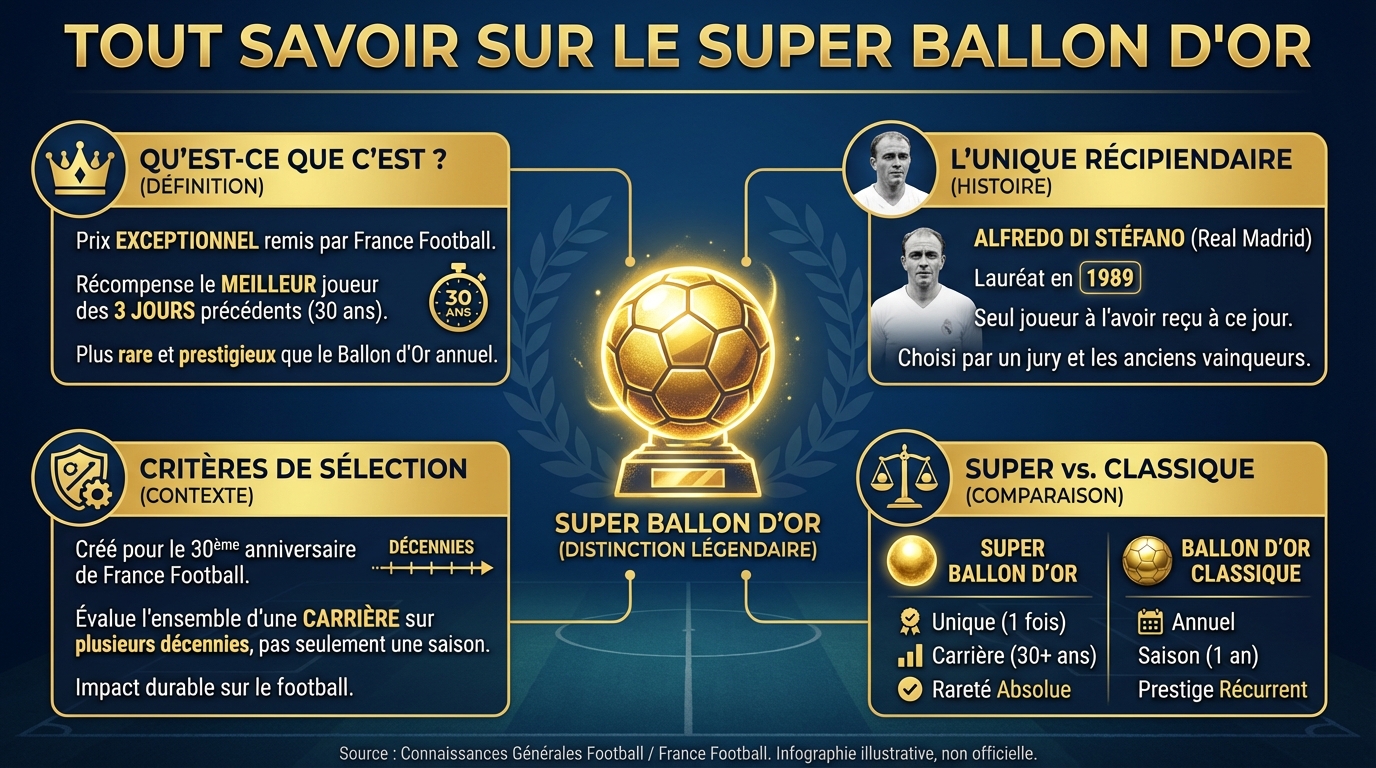 Tout savoir sur le super ballon d'or 1 Les lauréats du super ballon d'or
