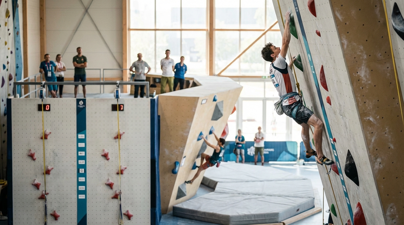 Tout savoir sur l'escalade combinée aux jeux olympiques