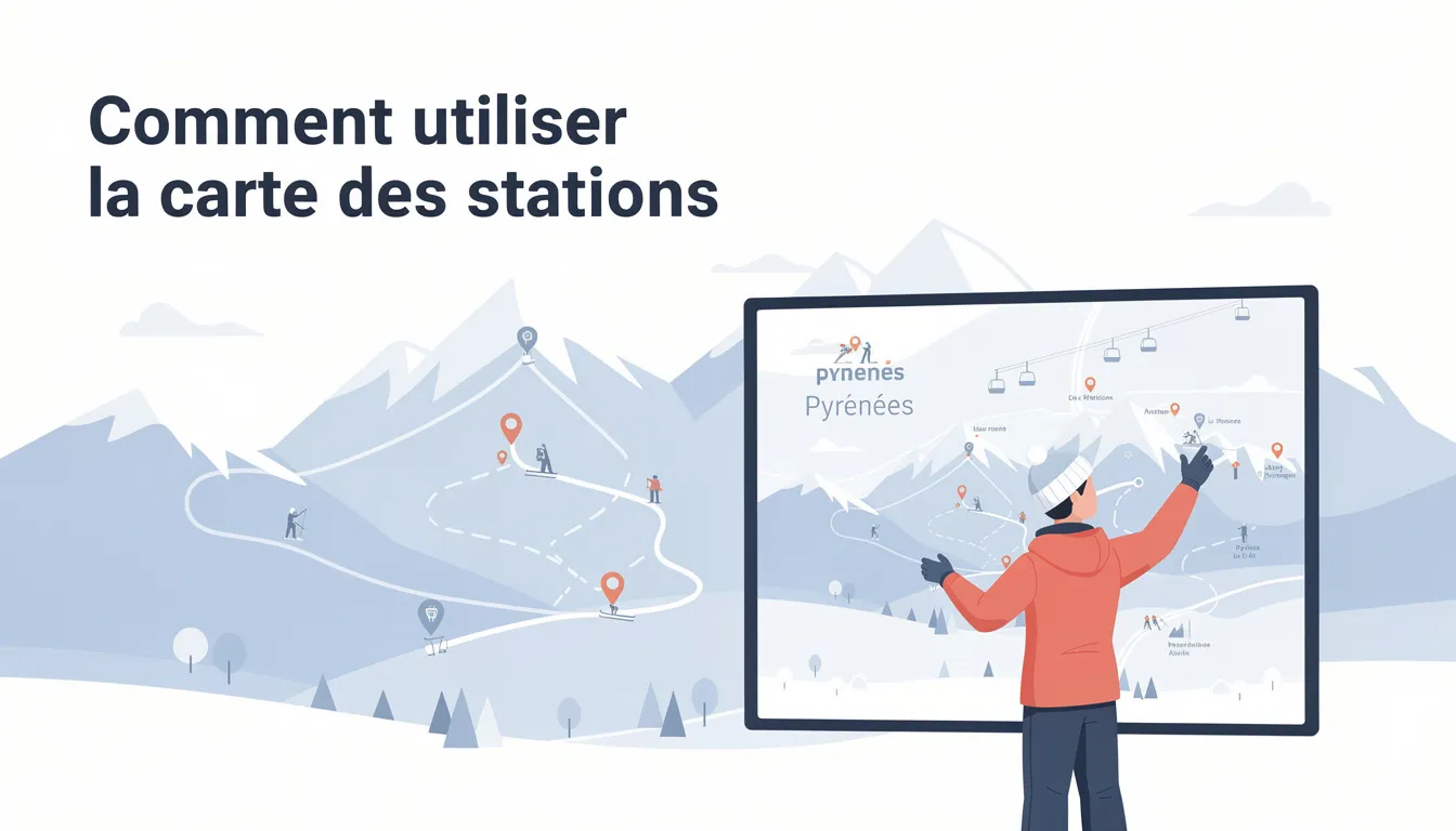 Comment utiliser la carte des stations