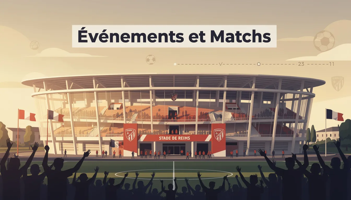 Découvrez le stade de reims : histoire et événements 1 Événements et Matchs