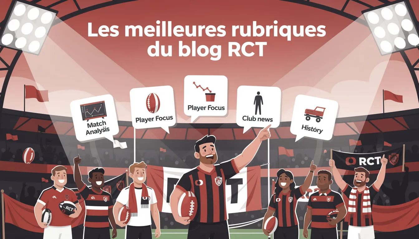Les meilleures rubriques du blog RCT
