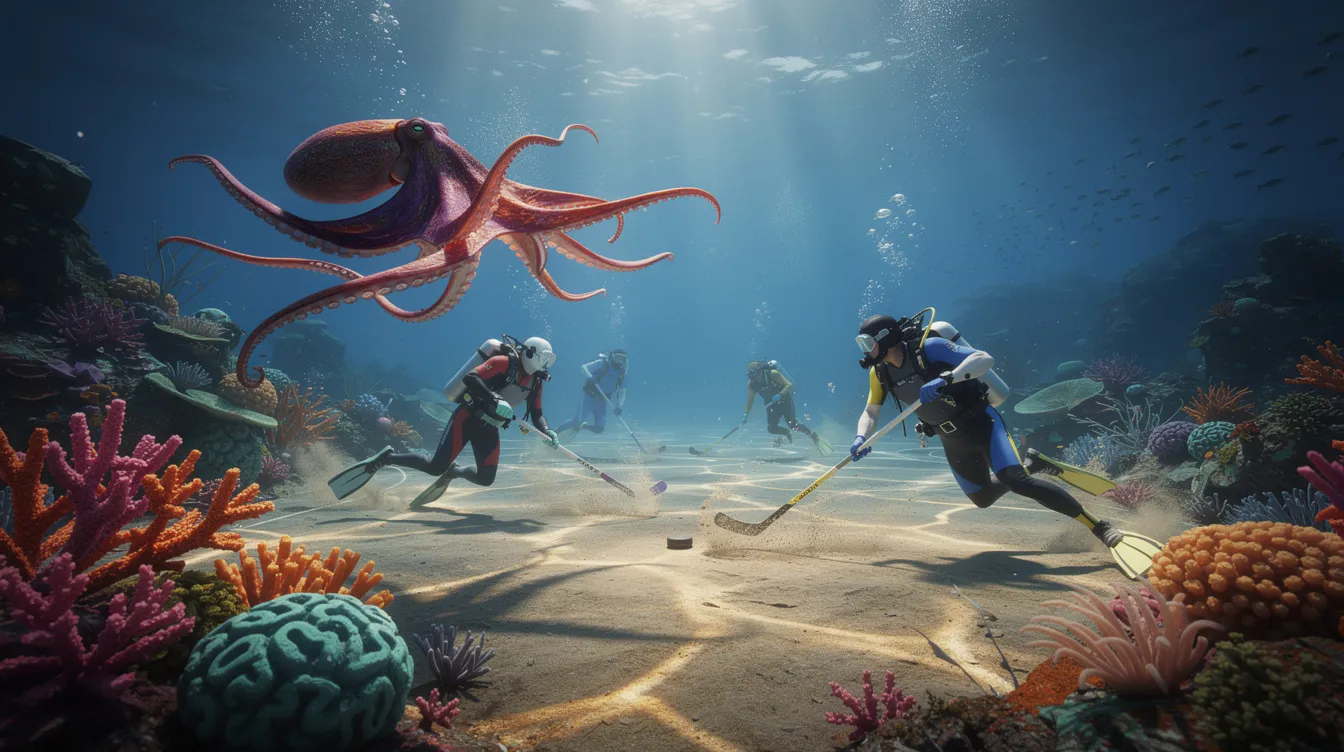 Octopush : plongez dans l'univers du hockey subaquatique