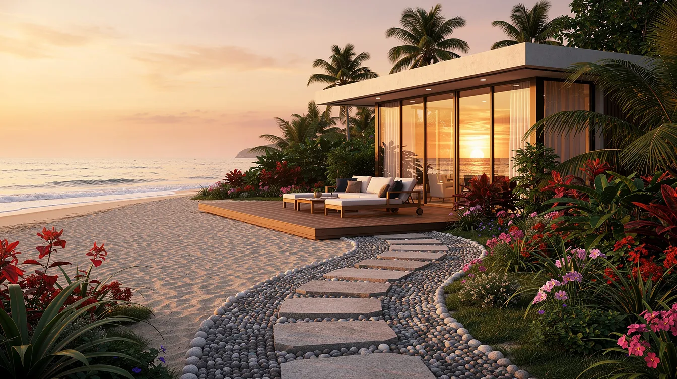 Photo maison didier deschamps : un refuge entre mer et tranquillité