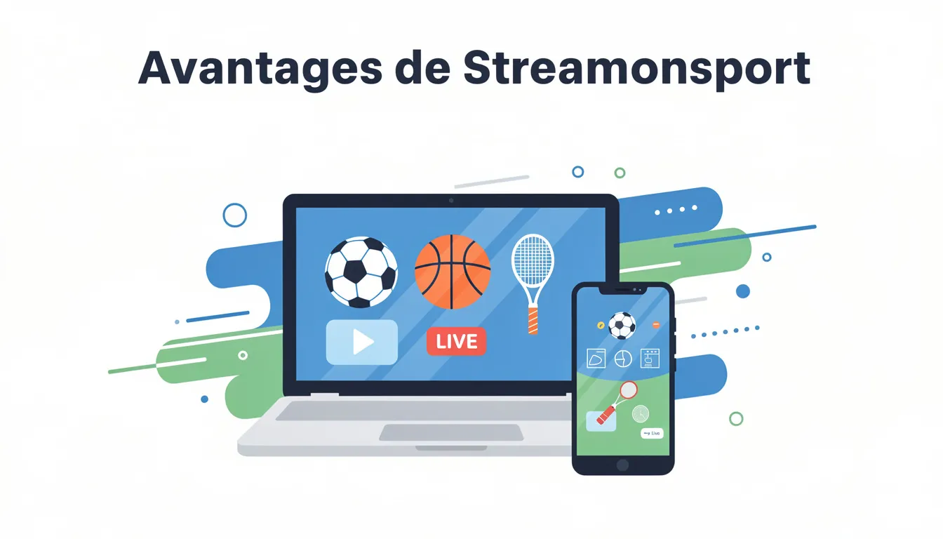 Avantages de Streamonsport