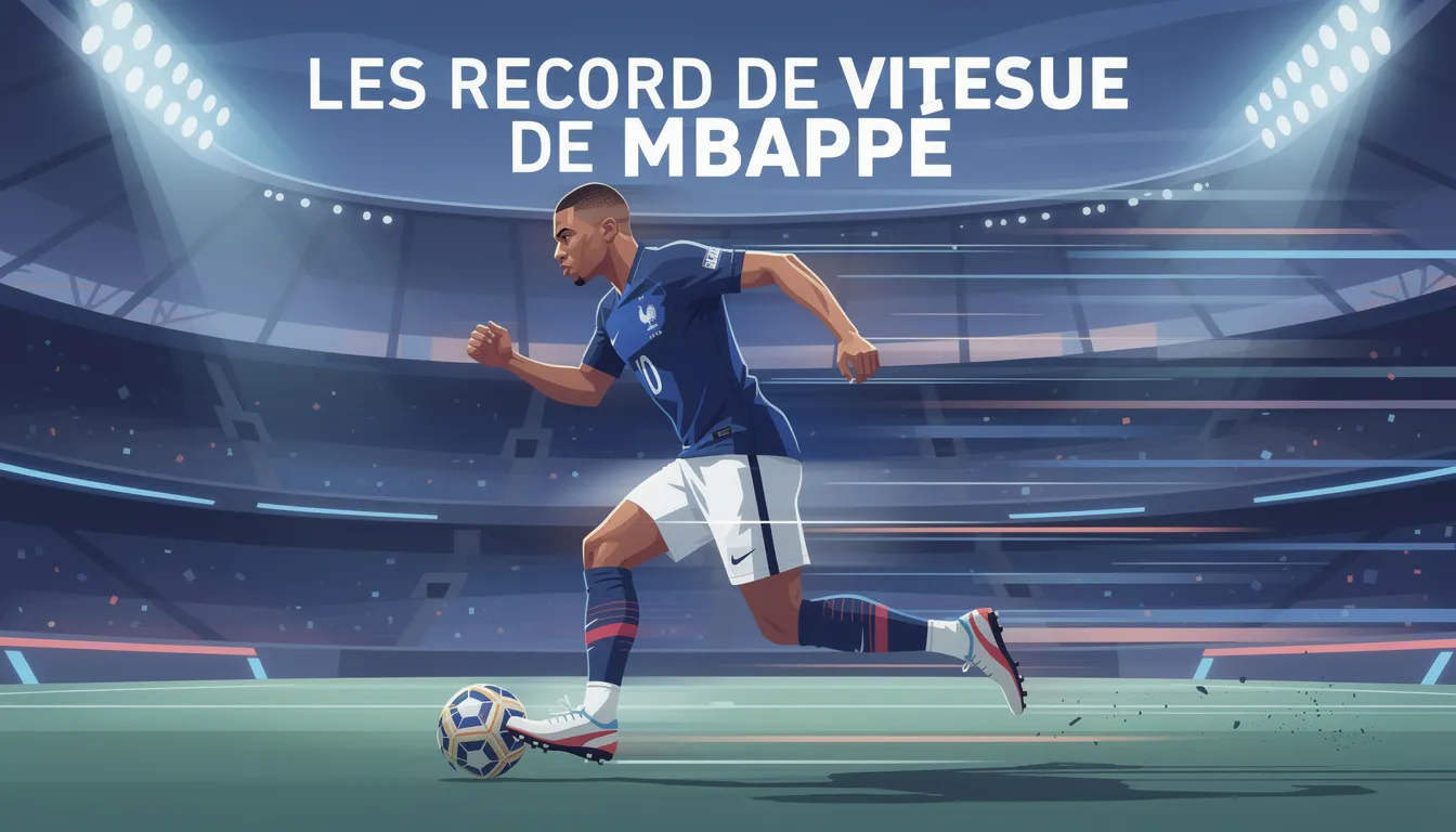 Les records de vitesse de Mbappé