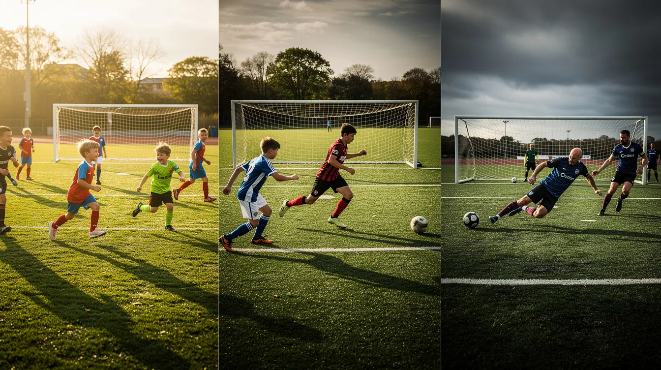 Comparaison des dimensions pour différentes catégories