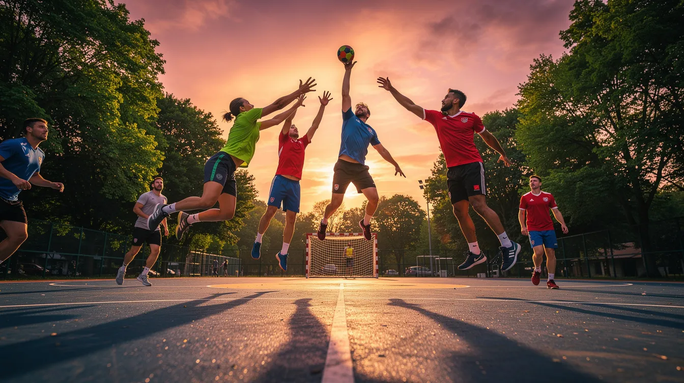 Dimensions terrain de handball : tout ce qu'il faut savoir