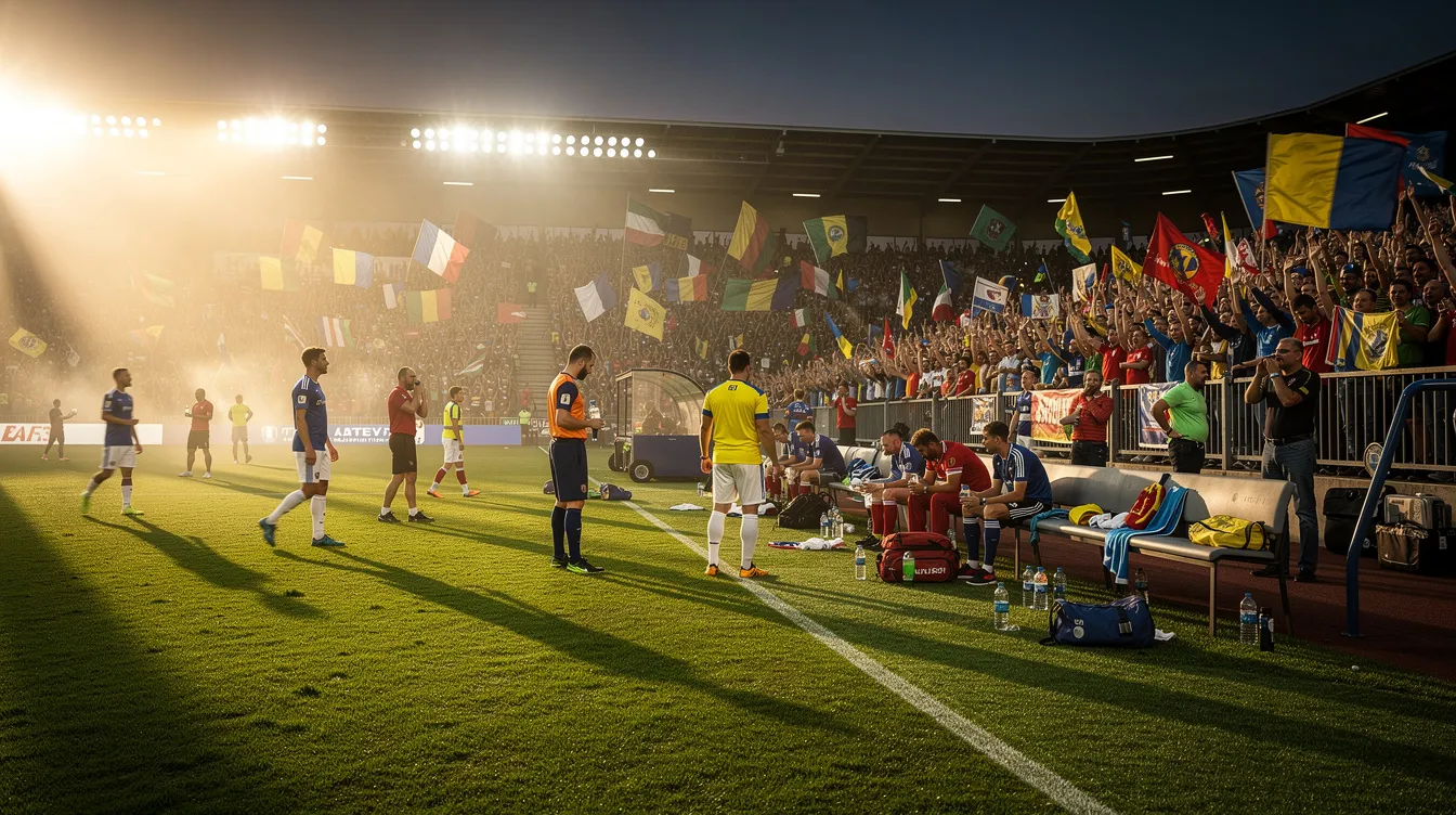 Que se passe-t-il pendant la mi-temps ?