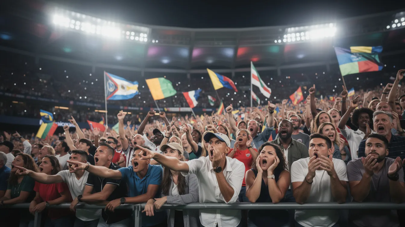 Les réactions des spectateurs