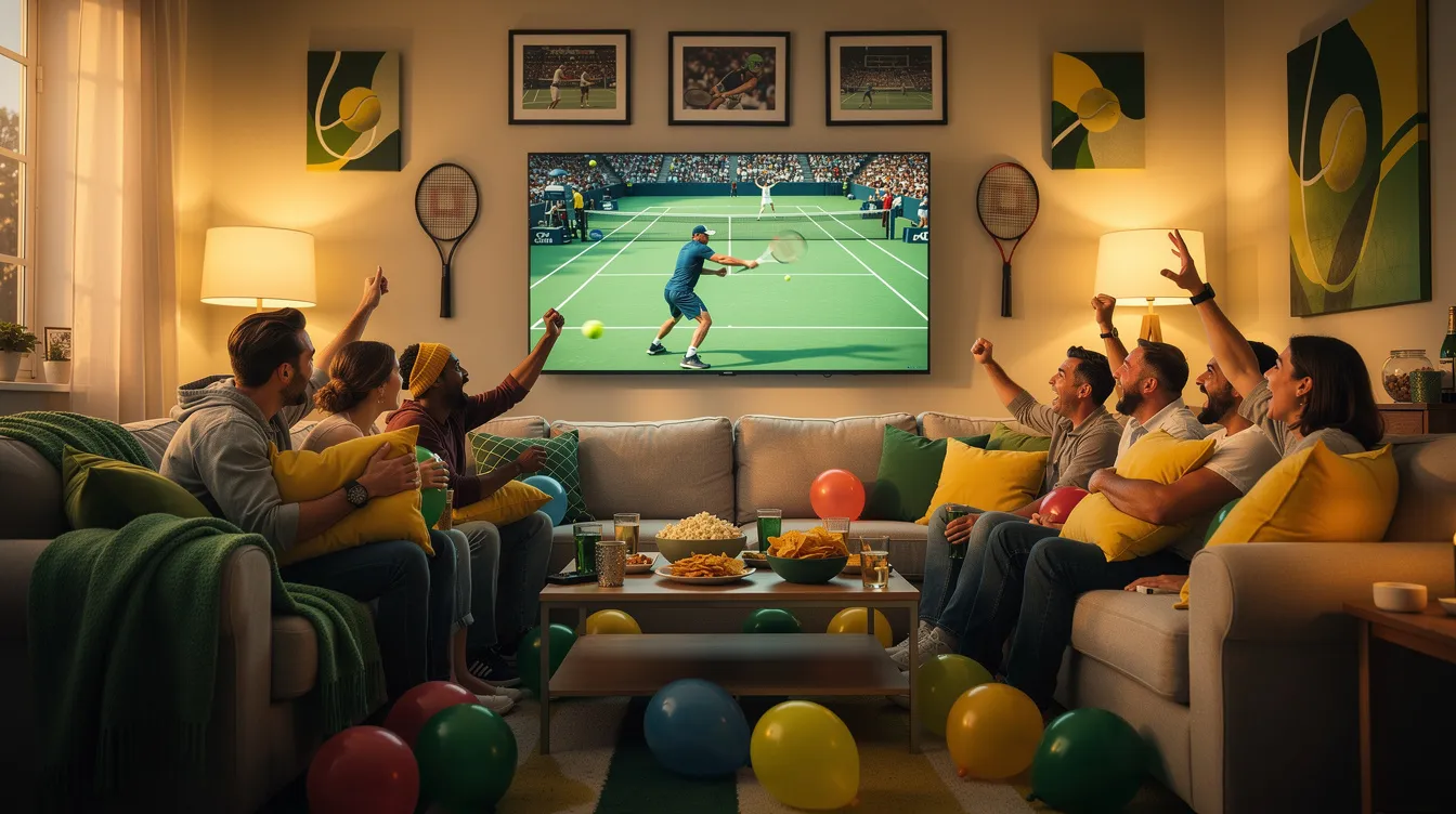 Les chaînes de télévision diffusant le tennis