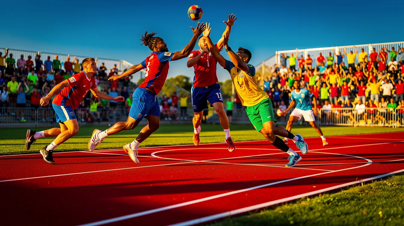 Dimensions d'un terrain de handball : normes et spécificités