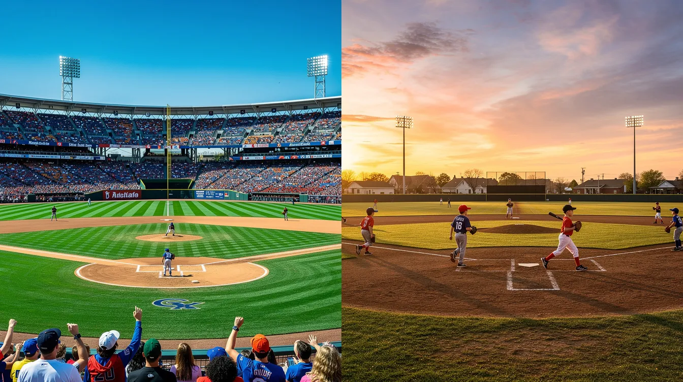 Durée d'un match de baseball : tout ce qu'il faut savoir 1 Comparaison des durées selon les ligues