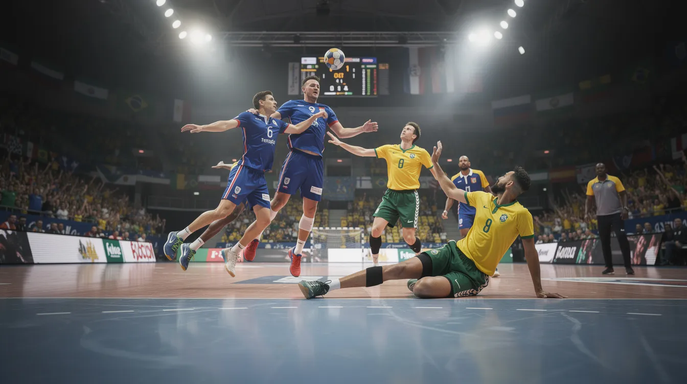 France-brésil : un affrontement clé en handball