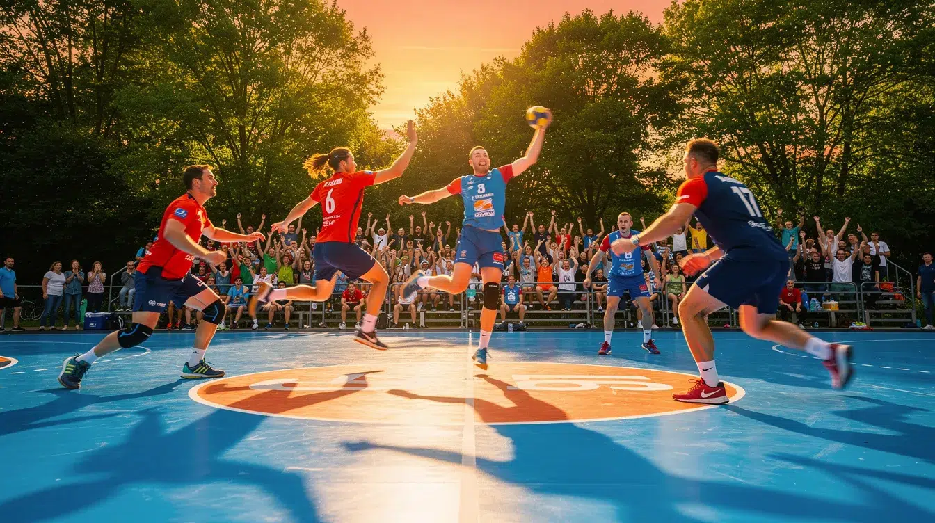 Dimensions du terrain de handball : tout ce qu'il faut savoir